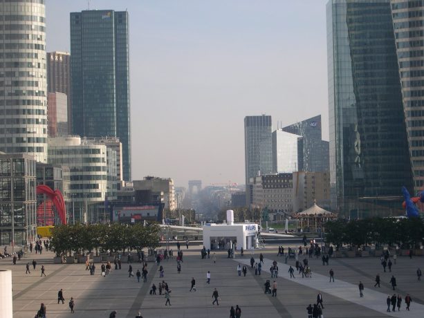  avenue de la Grande Armée depuis la Grande Arche